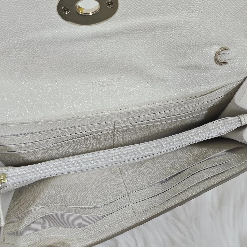 Coach wallet ID card cream - Picture 7 of 11